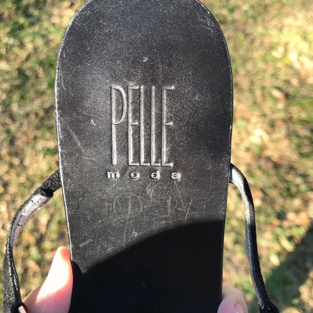 Pelle Moda | Black Crystal Sandals 💍✨🖤 - Picture 5 of 6